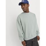 Jack & Jones - JJEURBAN EDGE SWEAT CREW NECK - Sweatshirt - Iceberg Green - Met Ribboorden