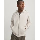Hoodie - Licht Geborsteld - Zwart - 70% Katoen, 30% Gerecycled Polyester