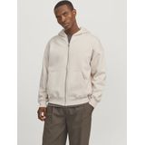 Hoodie - Licht Geborsteld - Zwart - 70% Katoen, 30% Gerecycled Polyester