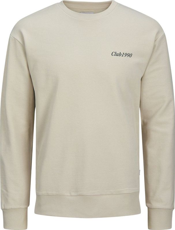 Sweatshirt - Ronde Hals - Lange Mouwen - Geribde Manchetten - Relaxed Fit