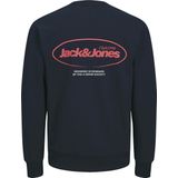 Jack & Jones Sweatshirt »JJEBRADLEY GRAPHIC SWEAT CREW NOOS«, mit Front und Back Print