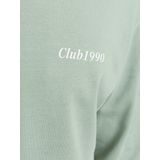 Jack & Jones - JJEBRADLEY GRAPHIC SWEAT CREW NOOS - Sweatshirt - Iceberg Green - Zonder Capuchon - Ronde Hals