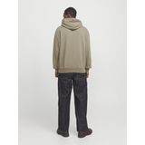 Hoodie - Grijs - Katoen - Losse Pasvorm