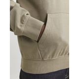 Hoodie - Grijs - Katoen - Losse Pasvorm