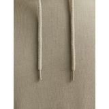 Hoodie - Grijs - Katoen - Losse Pasvorm