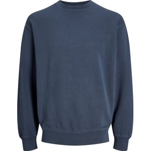 Jack & Jones Sweatshirt JJECHARGE FADED SWEAT CREW NECK NOOS mit Rippbündchen