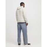Jack&jones Jjecorp Graphic Sweat Hood Noos Heren Trui - White Melange 01