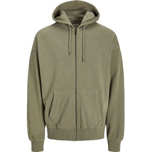 Jack&jones - Jjecharge Faded Sweat Zip Hood Noos - Heren - Vesten
