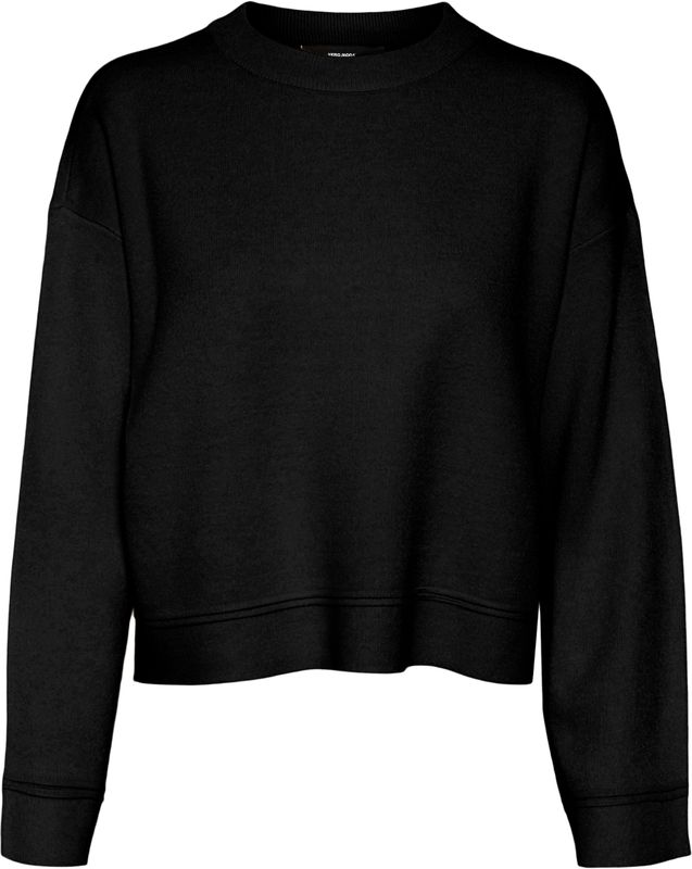 Vero Moda Rundhalspullover "VMGOLD PIPING LS O-NECK PULLOVER GA"