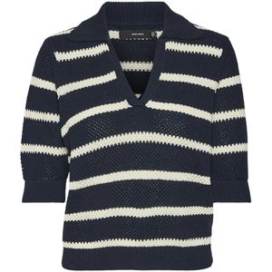 Vmamazing - Gebreide Pullover - V-Hals - Regular Fit - 2/4 Mouwen