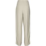 Vero Moda Broek Vmeli Hw Herringbone Straight Pants 10319631 Silver Mink/herringbon Dames