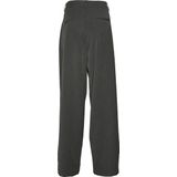 Vero Moda Broek Vmsilje Mw Wide Pinstripe Pants 10319718 Dark Grey Melan/pinstripe Dames