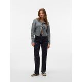 Vero Moda Vmadelina ls short two way cardigan melee