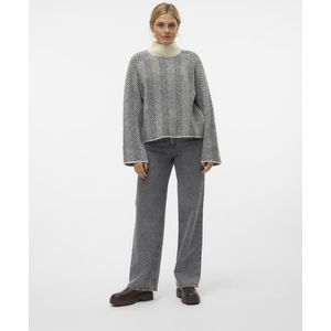 Vero Moda - Vmnaomi Ls Highneck Pullover Ga - Dames - Gebreide Truien