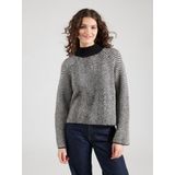 VERO MODA - VMNAOMI LS Highneck Pullover - Zwart - Gebreide Trui voor Dames