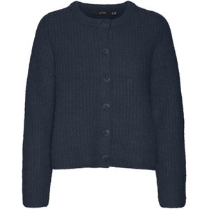 VMAWSOME LS O-hals Cardigan Boo, navy blazer, M