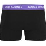 JACK&JONES - JACAXEL SOLID TRUNKS - Boxershorts - Zwart - 3 Pack
