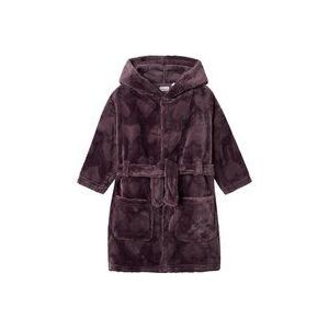 Badjas - Fluweel - Katoen - Voorzakken - Drukknoopsluiting