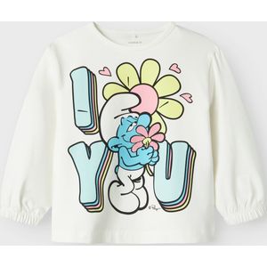 Smurfen - T-shirt - Jersey - Lange Mouwen - Regular Fit