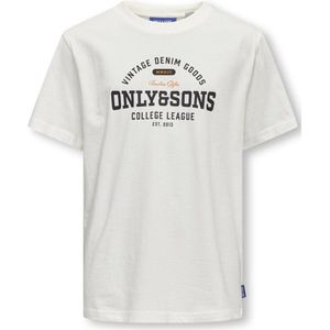 ONLY & SONS JUNIOR - T-shirt - Korte Mouwen - Regular Fit