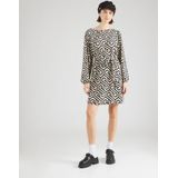 VERO MODA Jurk 'VMMerve'  beige / zwart