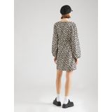 VERO MODA Jurk 'VMMerve'  beige / zwart