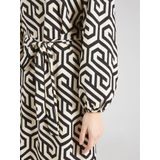 VERO MODA Jurk 'VMMerve'  beige / zwart