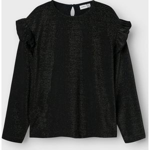 Name It kids meisjes longsleeve ROISIN Black Regular Fit