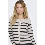 Only - ONLLAURA LIFE - Cardigan - Cloud Dancer - Lange Mouwen - Regular Fit