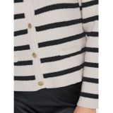 Only - ONLLAURA LIFE - Cardigan - Cloud Dancer - Lange Mouwen - Regular Fit