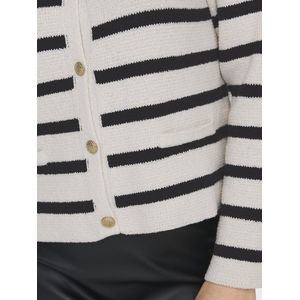 Only - ONLLAURA LIFE - Cardigan - Cloud Dancer - Lange Mouwen - Regular Fit