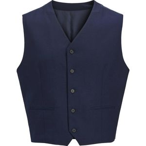 Gilets - Twill - Groen - 57% Gerecycled Polyester, 32% Wol