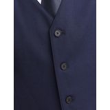 Gilets - Twill - Groen - 57% Gerecycled Polyester, 32% Wol