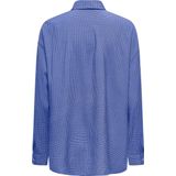 Only - Amparo Blouse - Blauw/Wit - Polyester/Viscose