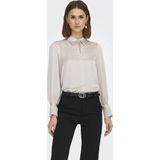 Only Blouse Onlsister Ls Pleat Detail Shirt Wvn 15344432 Moonbeam Dames Maat - M