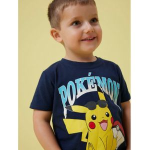 Name It Kurzarmshirt NMMMAHE POKEMON NREG SS TOP BOX SKY