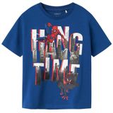 T-shirt - Rubberen Print - Jersey - Korte Mouwen - Regular Fit