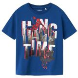 T-shirt - Rubberen Print - Jersey - Korte Mouwen - Regular Fit