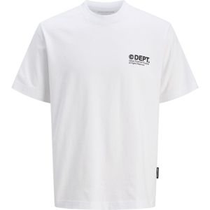 Jack & Jones - Grafisch T-shirt - Wit - 100% Katoen