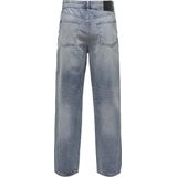 Jeans - Loose Fit - Vintage Wassing - Mid Waist - Gulp met Knopen