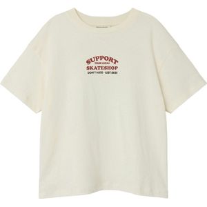 Name It - Nreg Ss Top - Wit - Peuters - Normale Pasvorm