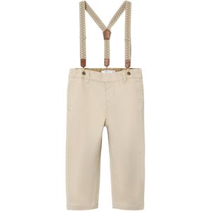 NAME IT - NMMBEN TAP CHINO TWI PANT WB 5502-YZ F - Jongens - Broeken - Maat 92