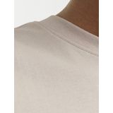 JACK & JONES - Jcofusion Full Branding Tee - T-shirt - Lichtbeige - 1 stuk