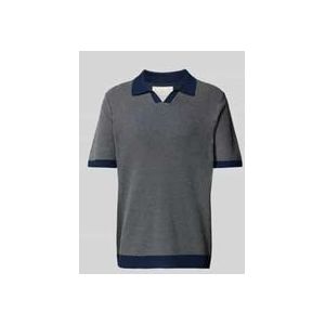JACK & JONES Premium - CEASTON - Poloshirt - Regular Fit - V-hals