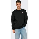 Only & Sons - ONSDAWSON - Sweatshirt - Rood/Zwart/Wit