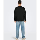 Only & Sons - ONSDAWSON - Sweatshirt - Rood/Zwart/Wit