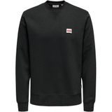 Only & Sons - ONSDAWSON - Sweatshirt - Rood/Zwart/Wit