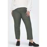 Only Carmakoma - Carthea Straight Ank Pant - Dames - Leggings