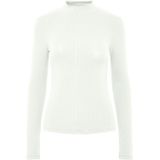 Pieces - Pckitte Zip Ls t-Neck Top Jrs Noos Bc - Dames - Blouses