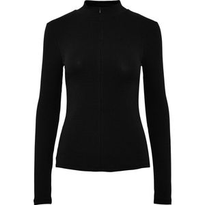 Pieces Pckitte Zip Ls t Neck Top Jrs Noos Bc Dames Blouses